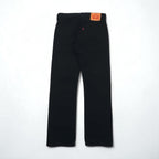 Levi's 501 デニムパンツ ジーンズ S オリジナルフィット ストレート 00501−0166 ビッグE レザーパッチ