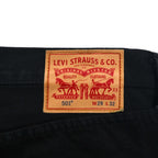 Levi's 501 デニムパンツ ジーンズ S オリジナルフィット ストレート 00501−0166 ビッグE レザーパッチ