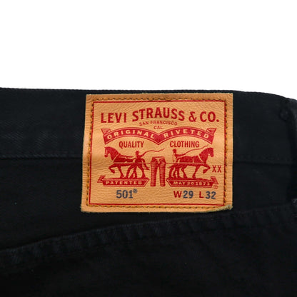 Levi's 501 Denim Jeans, Size Small, Original Fit, Straight, 00501-0166, Big E Leather Patch