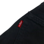 Levi's 501 デニムパンツ ジーンズ S オリジナルフィット ストレート 00501−0166 ビッグE レザーパッチ
