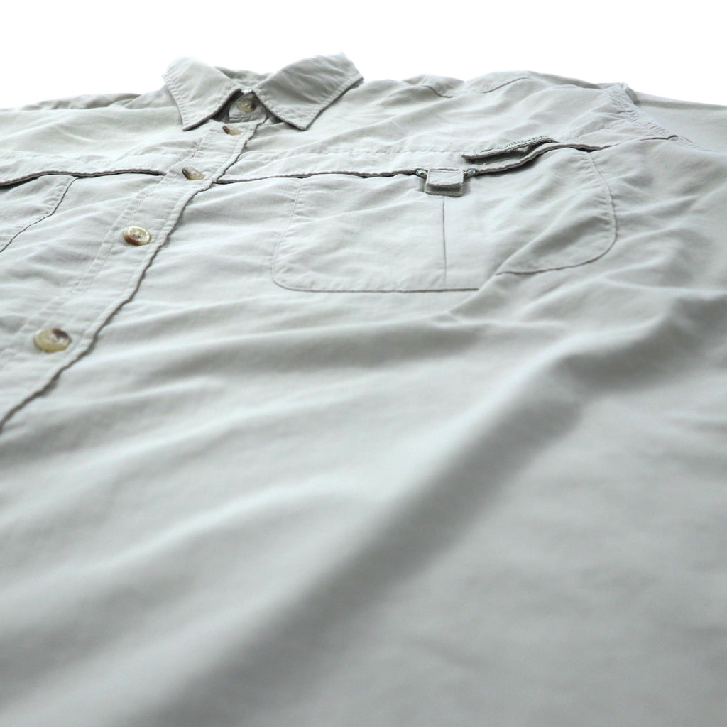 Columbia PFG Bahama II Long Sleeve Shirt Fishing Shirt XL Beige Nylon UPF 30+ Big Size BAHAMA II L/S SHIRT FM7106