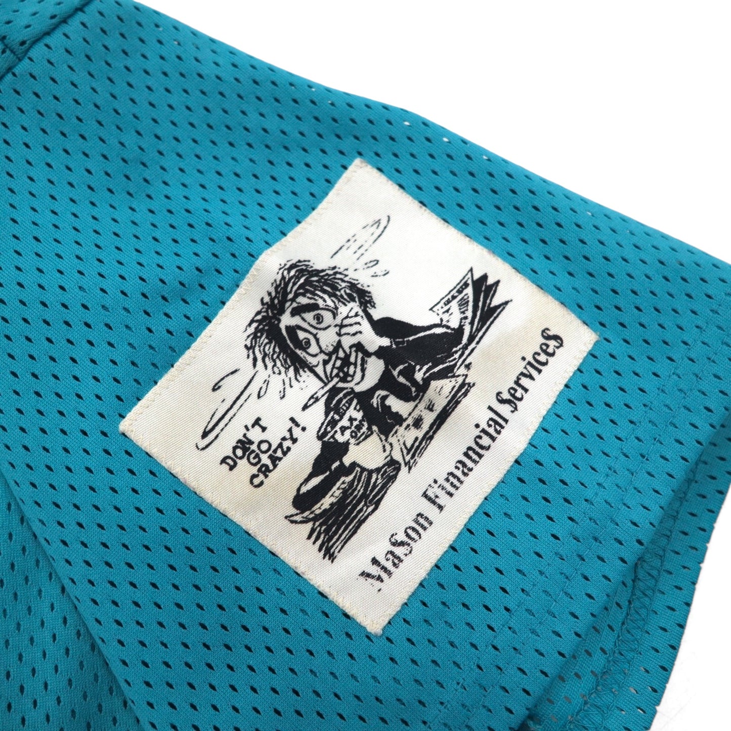 majestic 90s USA Made MiLB Mesh Baseball Shirt 2X Blue Sea Dogs Numbering