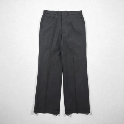 Polo Ralph Lauren 80年代 日本製 ピークドラペル ダブルブレスト セットアップ スーツ M グレー 金ボタン