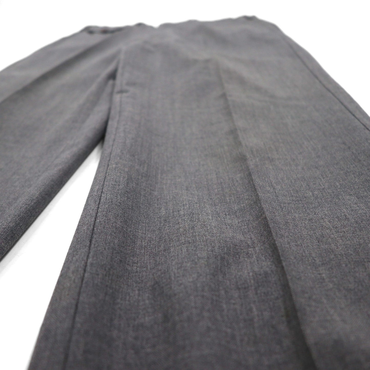 Polo Ralph Lauren 80年代 日本製 ピークドラペル ダブルブレスト セットアップ スーツ M グレー 金ボタン