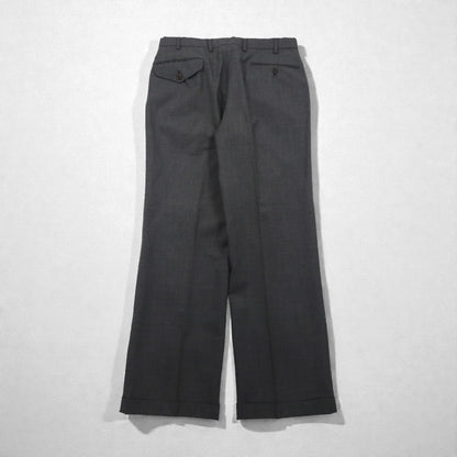 Polo Ralph Lauren 80年代 日本製 ピークドラペル ダブルブレスト セットアップ スーツ M グレー 金ボタン