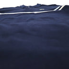 LACOSTE Made in France Polo Shirt M Navy Cotton Single Point Logo PH4246