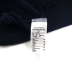 LACOSTE Made in France Polo Shirt M Navy Cotton Single Point Logo PH4246