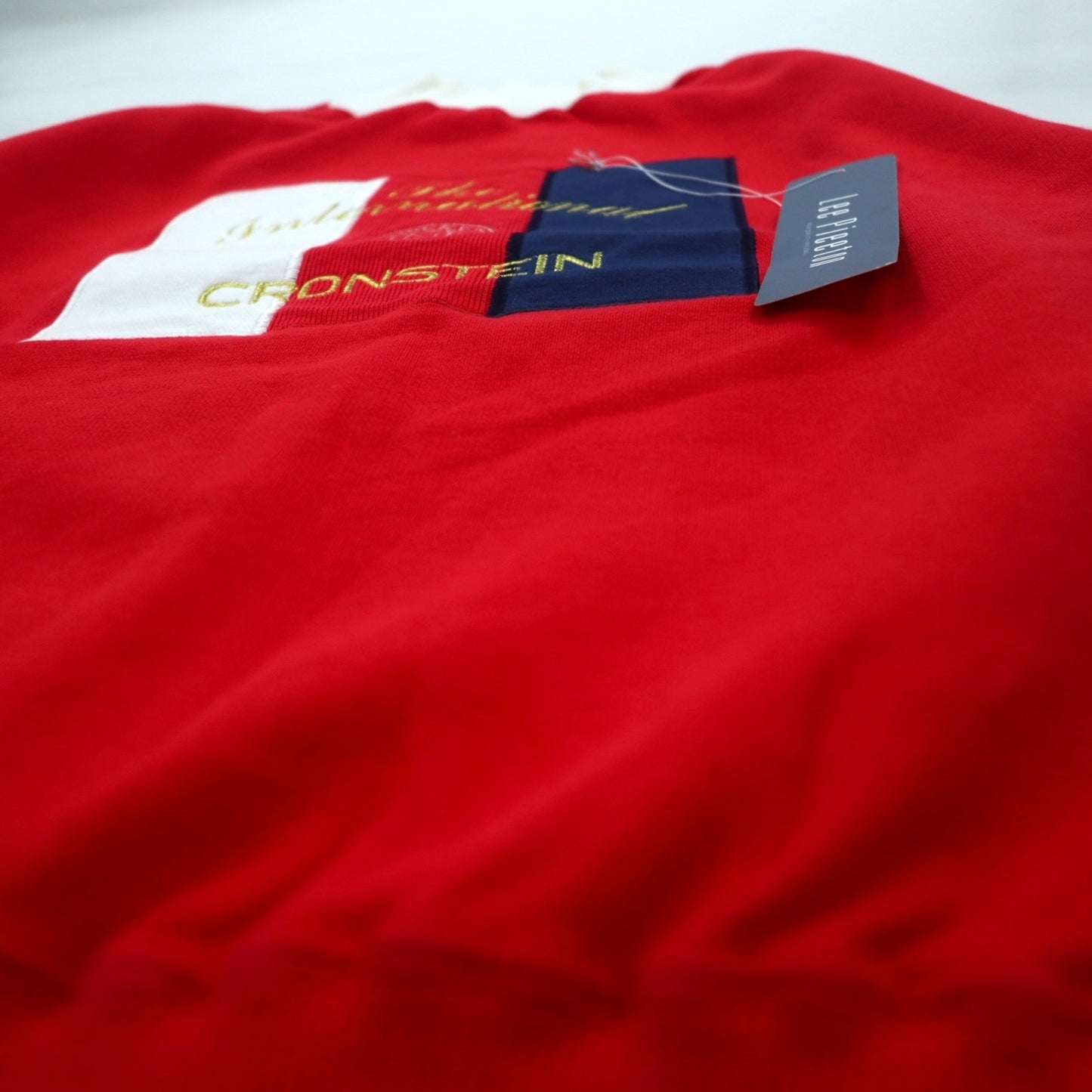 Vintage 90s Japan Made Retro Sweatshirt 90s Lee Pieeton High Neck Sweatshirt FREE Retro Made in Japan Unused