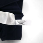 LACOSTE Made in France Polo Shirt M Navy Cotton Single Point Logo PH4246