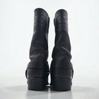 HARLEY DAVIDSON USA製 バイカーズ リングブーツ エンジニアブーツ 26cm ブラック レザー