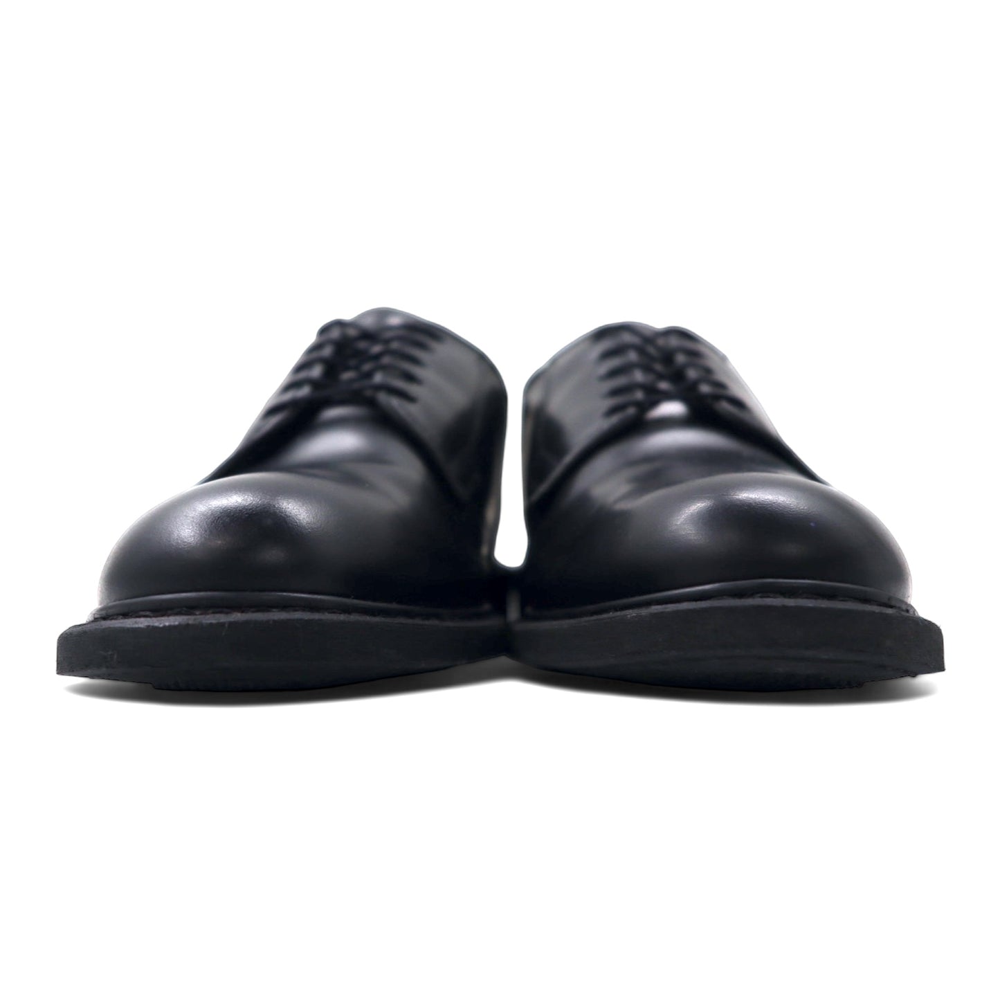 US NAVY サービスシューズ 27cm ブラック レザー vibramソール ミリタリー CAPPS Uniform Shoes 90258