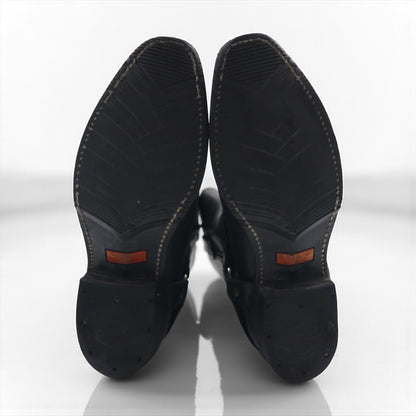 HARLEY DAVIDSON USA製 バイカーズ リングブーツ エンジニアブーツ 26cm ブラック レザー