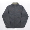 REI Outdoor Mountain Jacket S Grey Nylon Double Zip ELEMENTS