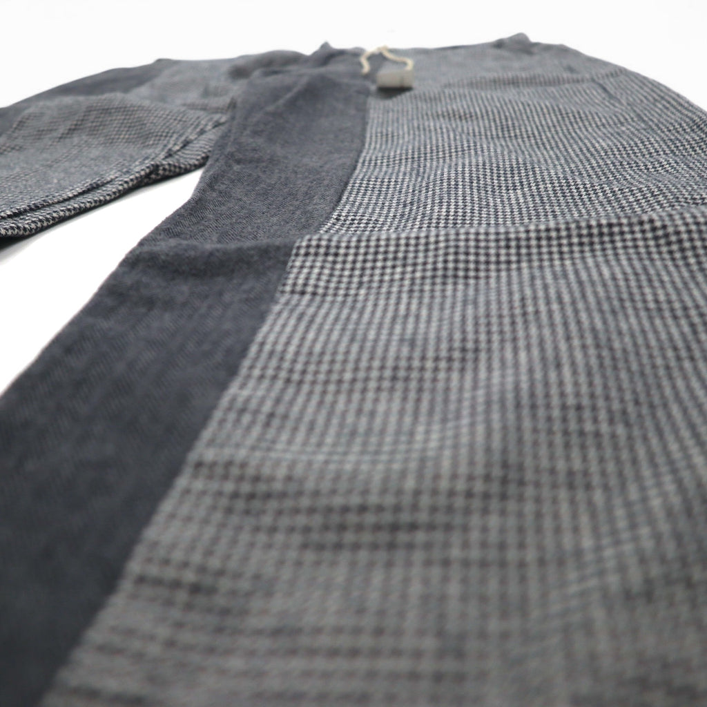 AiE ( Nepenthes ) 22AW USA製 クレイジーパターンパンツ Krazy Pant M グレー ヒッコリーストライプ ヘリンボーン 未使用品