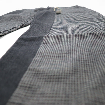 AiE ( Nepenthes ) 22AW USA製 クレイジーパターンパンツ Krazy Pant M グレー ヒッコリーストライプ ヘリンボーン 未使用品