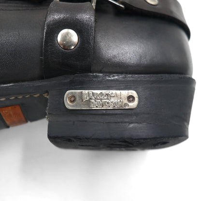 HARLEY DAVIDSON USA製 バイカーズ リングブーツ エンジニアブーツ 26cm ブラック レザー