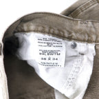 Wrangler Baggy Denim Painter Pants, Size 38, Khaki, Cotton, 94LSWTM, Made in Mexico