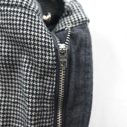 AiE ( Nepenthes ) 22AW USA製 クレイジーパターンパンツ Krazy Pant M グレー ヒッコリーストライプ ヘリンボーン 未使用品