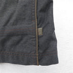 REI Outdoor Mountain Jacket S Grey Nylon Double Zip ELEMENTS