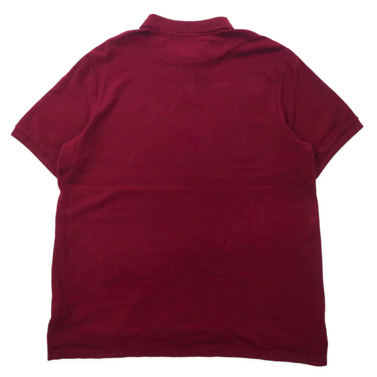 CHAPS ポロシャツ 2XL ボルドー コットン ワンポイントロゴ ビッグサイズ