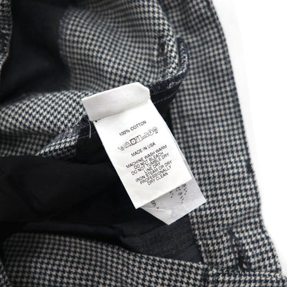 AiE ( Nepenthes ) 22AW USA製 クレイジーパターンパンツ Krazy Pant M グレー ヒッコリーストライプ ヘリンボーン 未使用品