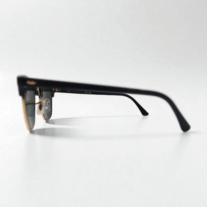 Ray-Ban クラブマスター CLUBMASTER ハーフリム サングラス ブラック RB3016 W0365 49-21 140 3N イタリア製