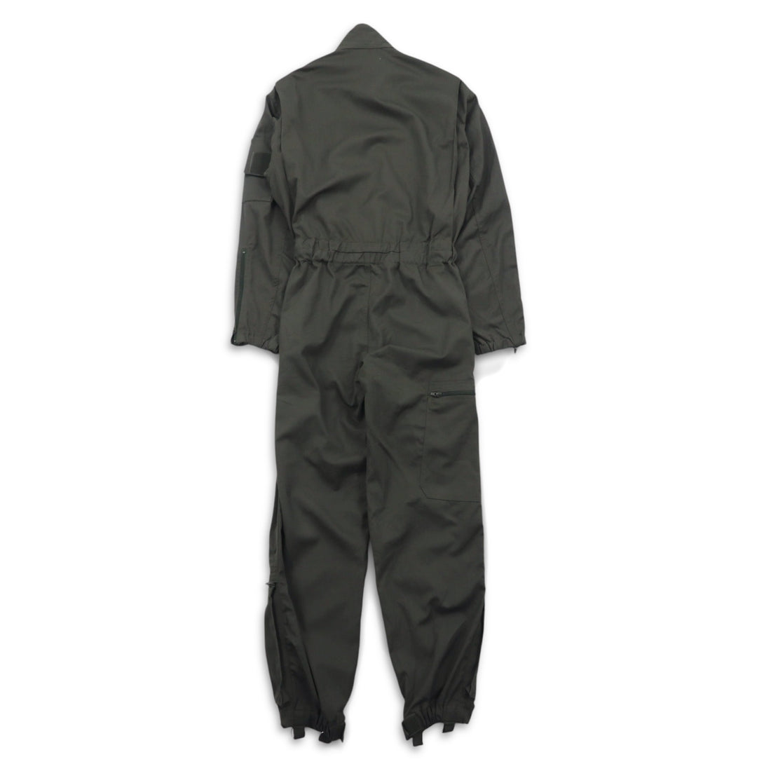 Vintage 90s French Military BIDERMANN UNIFORMES フランス空軍 フライトスーツ オールインワン ツナギ S カーキ ヘリンボーン ミリタリー 93-10-056