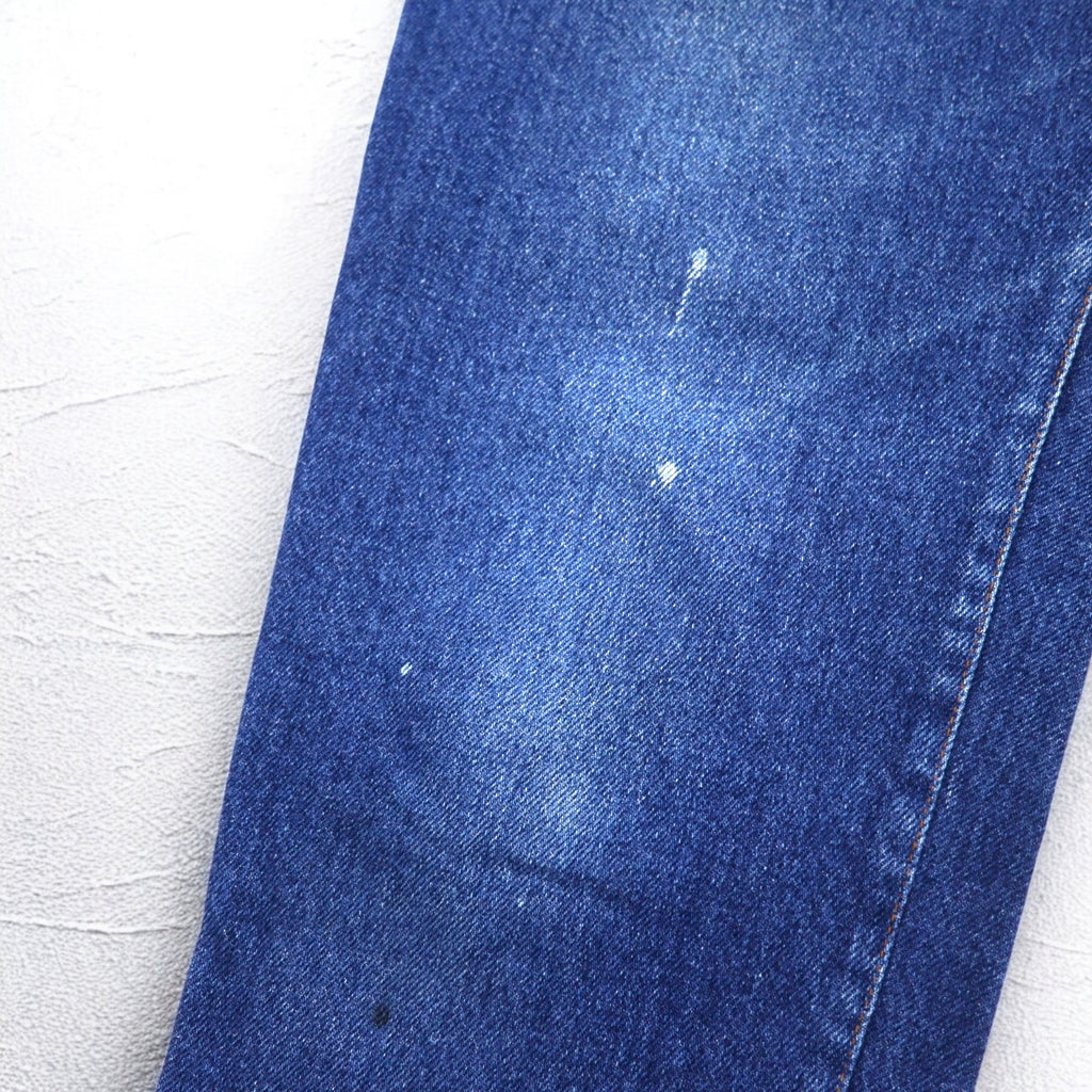 ARMANI JEANS Made in Italy 90s Tapered Denim Pants S Indigo Blue