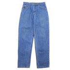 日本然リトテ-古着オンライン-Levi's カナダ製 00年代 オレンジタブ 634 テーパード デニムパンツ 32 ブルー ジッパーフライ ボタン裏212 50634-0212-Levi's Canada Made 00's Orange Tab 634 Tapered Denim Pants 32 Blue Zipper Fly Button Back 212 50634-0212