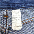 ARMANI JEANS Made in Italy 90s Tapered Denim Pants S Indigo Blue