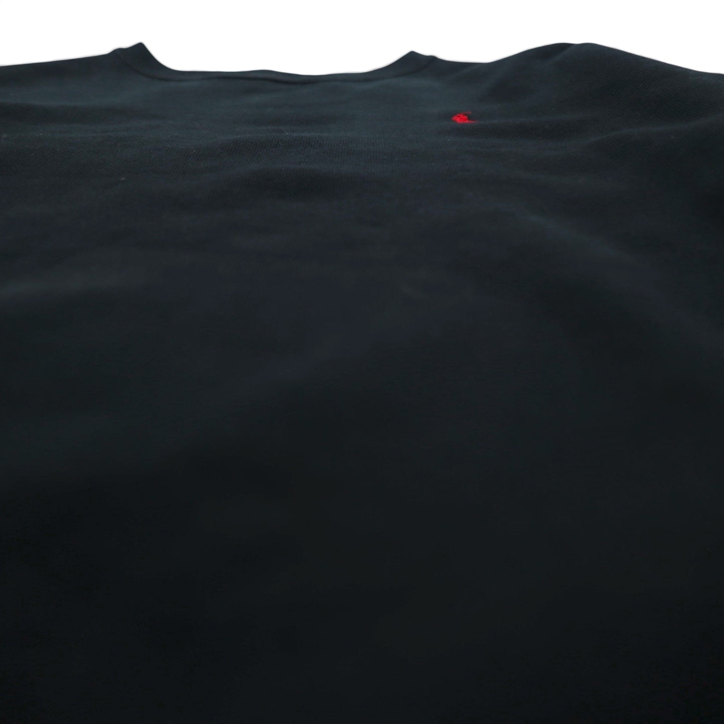 Polo Ralph Lauren 90s Reverse Weave Sweatshirt, Size M, Black, Small Pony Embroidery