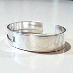 GUCCI 90年代 トムフォード期 オープン バングル カフブレスレット SILVER 925 シルバー イタリア製