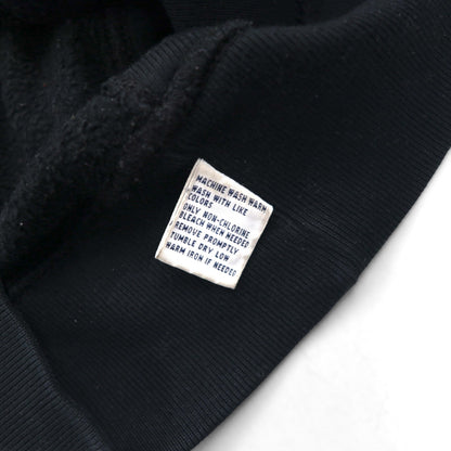 Polo Ralph Lauren 90s Reverse Weave Sweatshirt, Size M, Black, Small Pony Embroidery