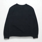 Polo Ralph Lauren 90s Reverse Weave Sweatshirt, Size M, Black, Small Pony Embroidery