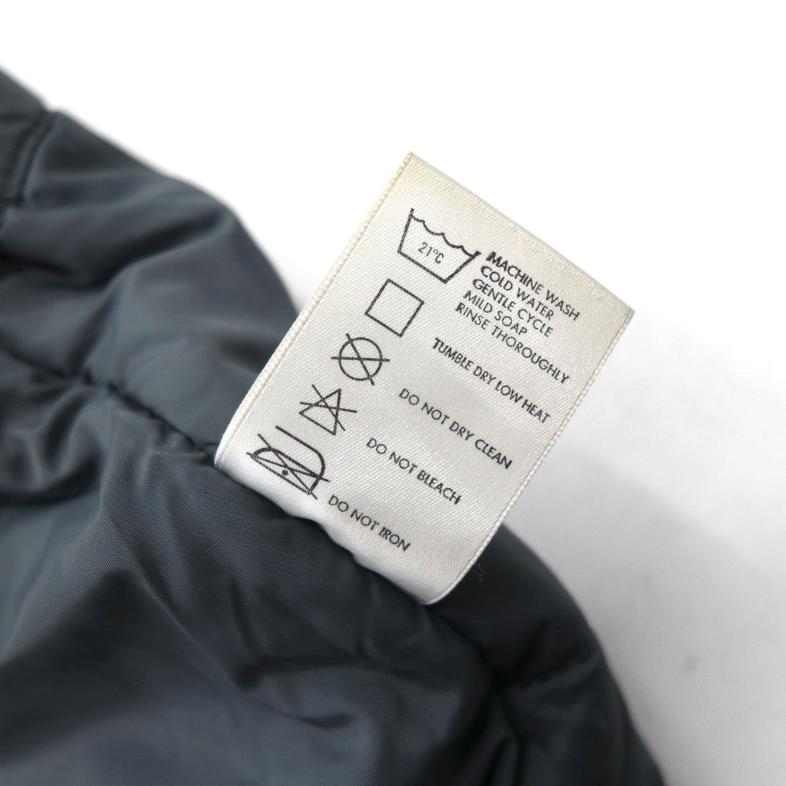 THE NORTH FACE 80s Brown Tag Made in USA GORE-TEX Padded Rain Coat Insulation Jacket, Size L, Navy Nylon Waterproof