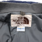 THE NORTH FACE 80年代 茶タグ USA製 ゴアテックス GORE-TEX 中綿 レインコート インサレーションジャケット L ネイビー ナイロン 防水