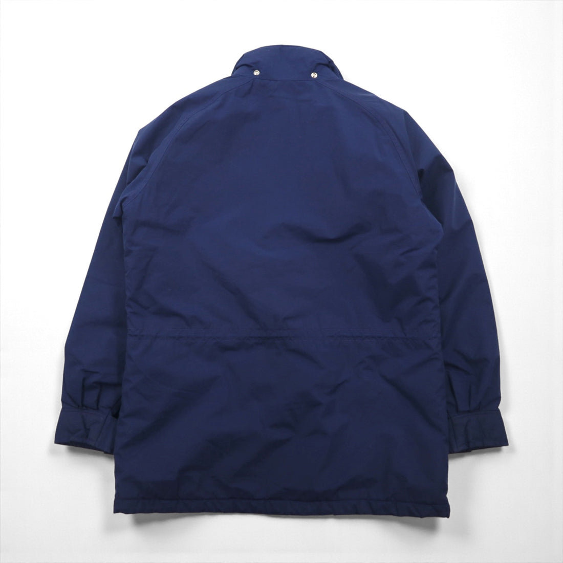 THE NORTH FACE 80s Brown Tag Made in USA GORE-TEX Padded Rain Coat Insulation Jacket, Size L, Navy Nylon Waterproof