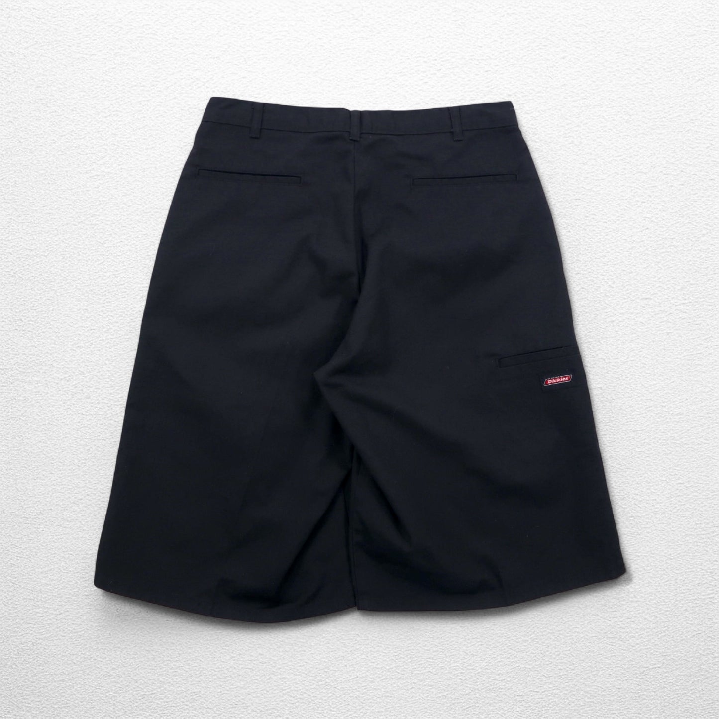 Dickies ハーフパンツ ワークショートパンツ L ブラック ポリエステル コットン