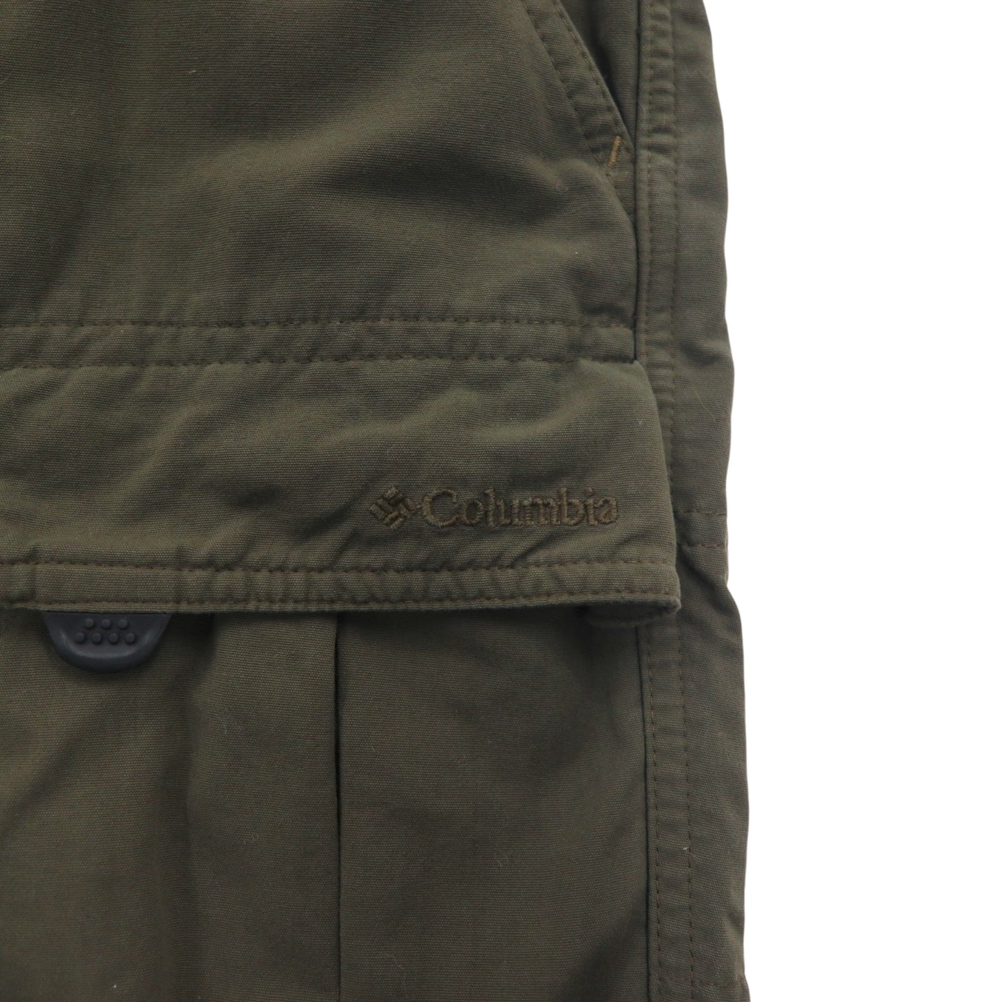 Columbia 2000s 2-Way Convertible Cargo Shorts, Size L, Nylon, TM8248 Titanium