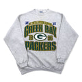 LOGO7 90s USA Made NFL Sweatshirt L Gray GREEN BAY PACKERS Green Bay Packers