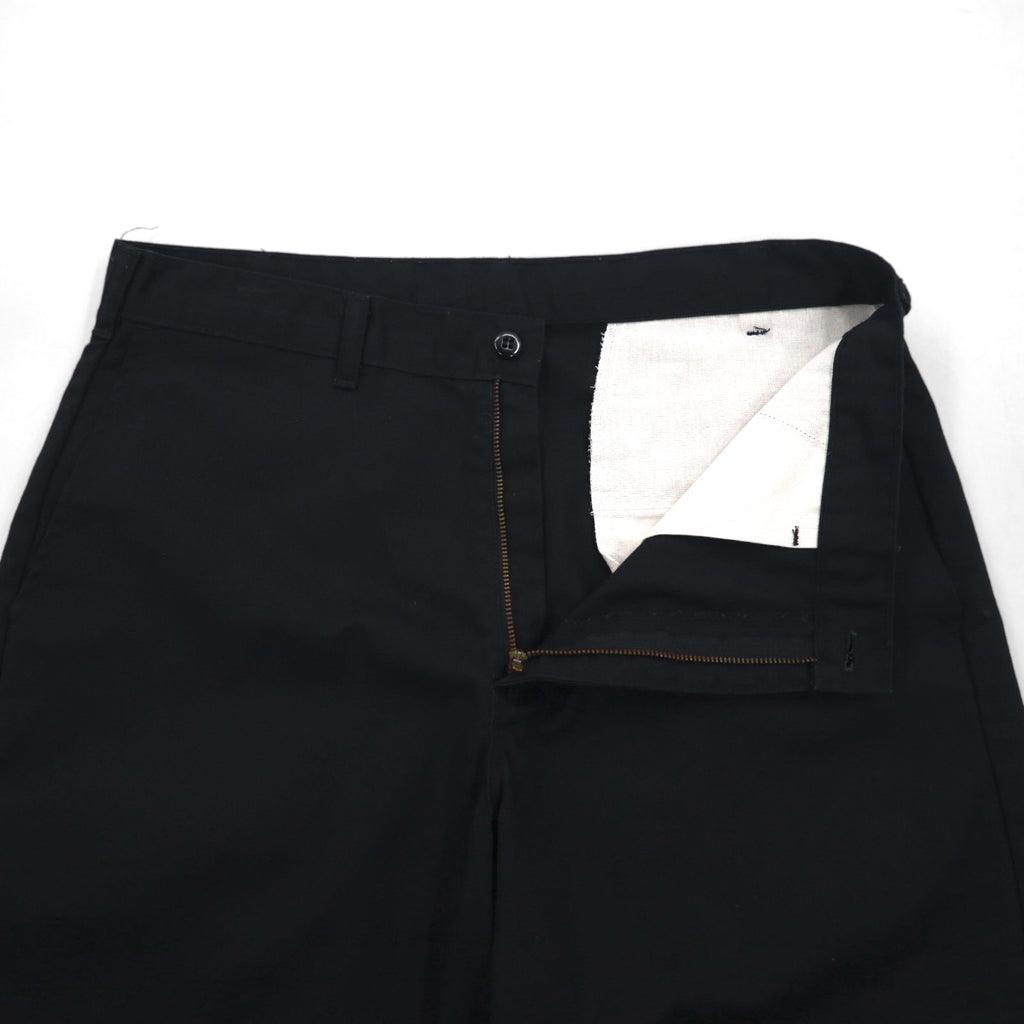 Dickies ハーフパンツ ワークショートパンツ L ブラック ポリエステル コットン