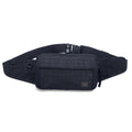日本然リトテ-古着オンライン-PORTER ウエストバッグ ボディバッグ ブラック ナイロン ダイヤ柄 日本製-PORTER Funny Pack Body Bag Black Nylon Diamond Pattern Japan Made