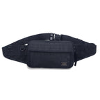 日本然リトテ-古着オンライン-PORTER ウエストバッグ ボディバッグ ブラック ナイロン ダイヤ柄 日本製-PORTER Funny Pack Body Bag Black Nylon Diamond Pattern Japan Made