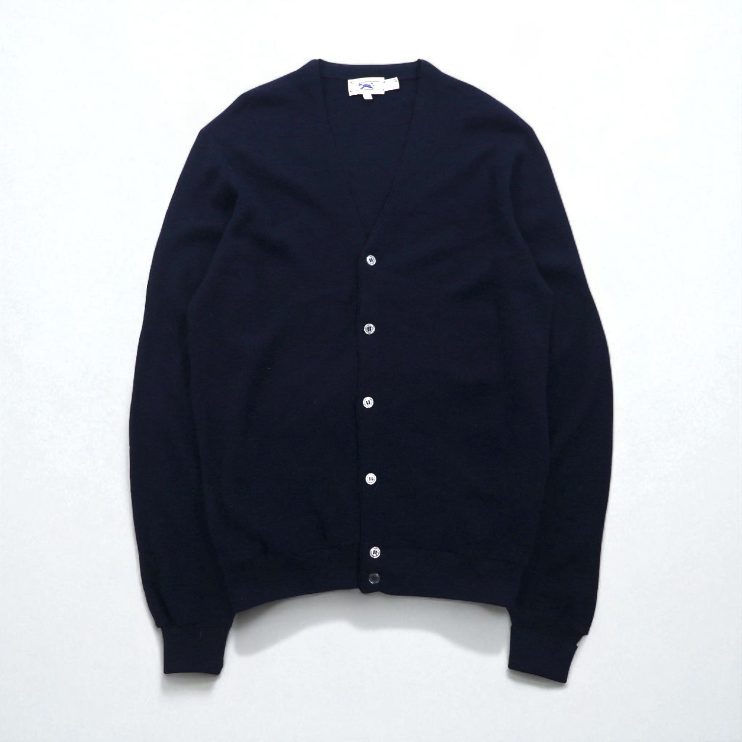 The FOX Collection by JC Penney 80年代 USA製 ヴィンテージ ニット カーディガン XL ネイビー