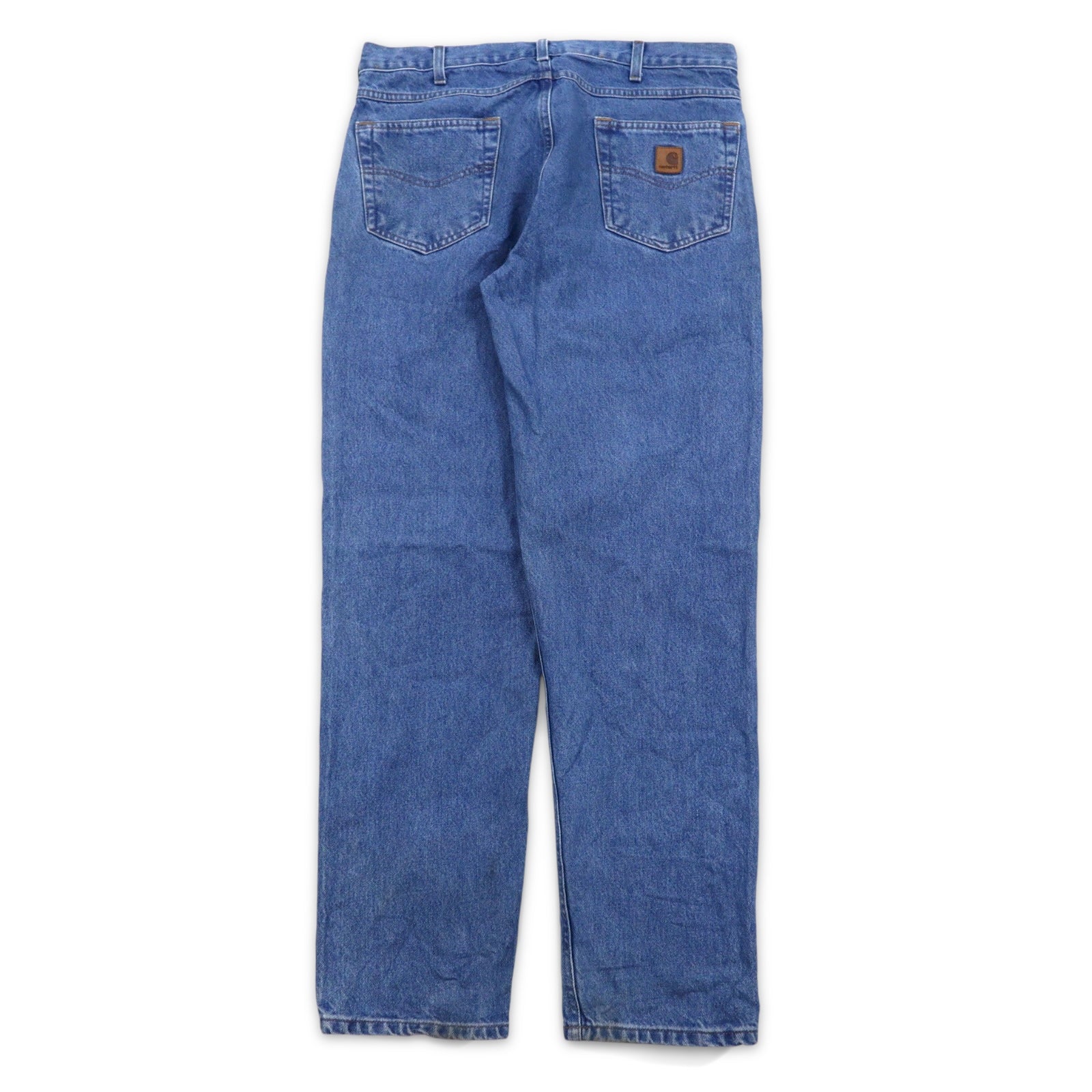 carhartt テーパード デニムパンツ L インディゴ ブルー TRADITIONAL FIT B18 STW ニカラグア製