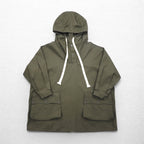 SOUMO Anorak Over Jacket L Ventile Cotton Khaki 10-SJ-001 Made in Japan