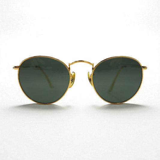 Ray-Ban USA製 ボシュロム社 ヴィンテージ ボストン サングラス メタルフレーム ラウンド W1573 VSBJ B&L