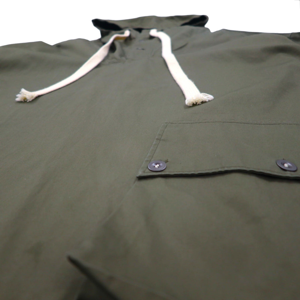 SOUMO Anorak Over Jacket L Ventile Cotton Khaki 10-SJ-001 Made in Japan