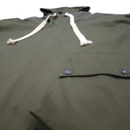 SOUMO Anorak Over Jacket L Ventile Cotton Khaki 10-SJ-001 Made in Japan