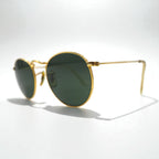 Ray-Ban USA Made Bausch &amp; Lomb Vintage Boston Sunglasses, Metal Frame, Round, W1573 VSBJ, B&amp;L